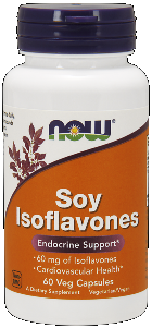 Soy Isoflavones (60 Vcaps 150 mg) NOW Foods